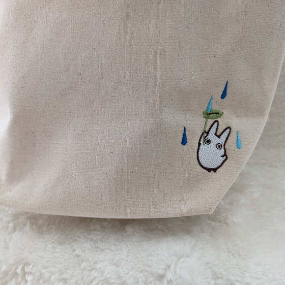NWT My Neighbor Totoro Small Canvas Bag - Picture 5 of 7
